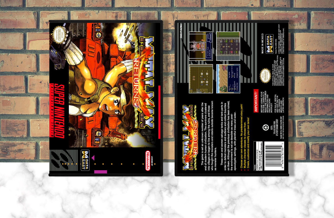 Metal Max Returns, Case Color: DARK GREY (OEM DS CASE COLOR)