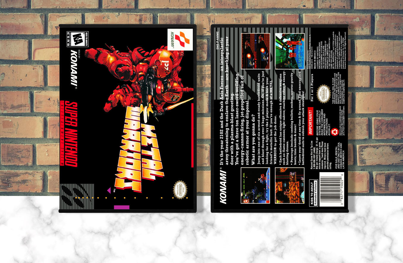 Metal Warriors, Case Color: DARK GREY (OEM DS CASE COLOR)