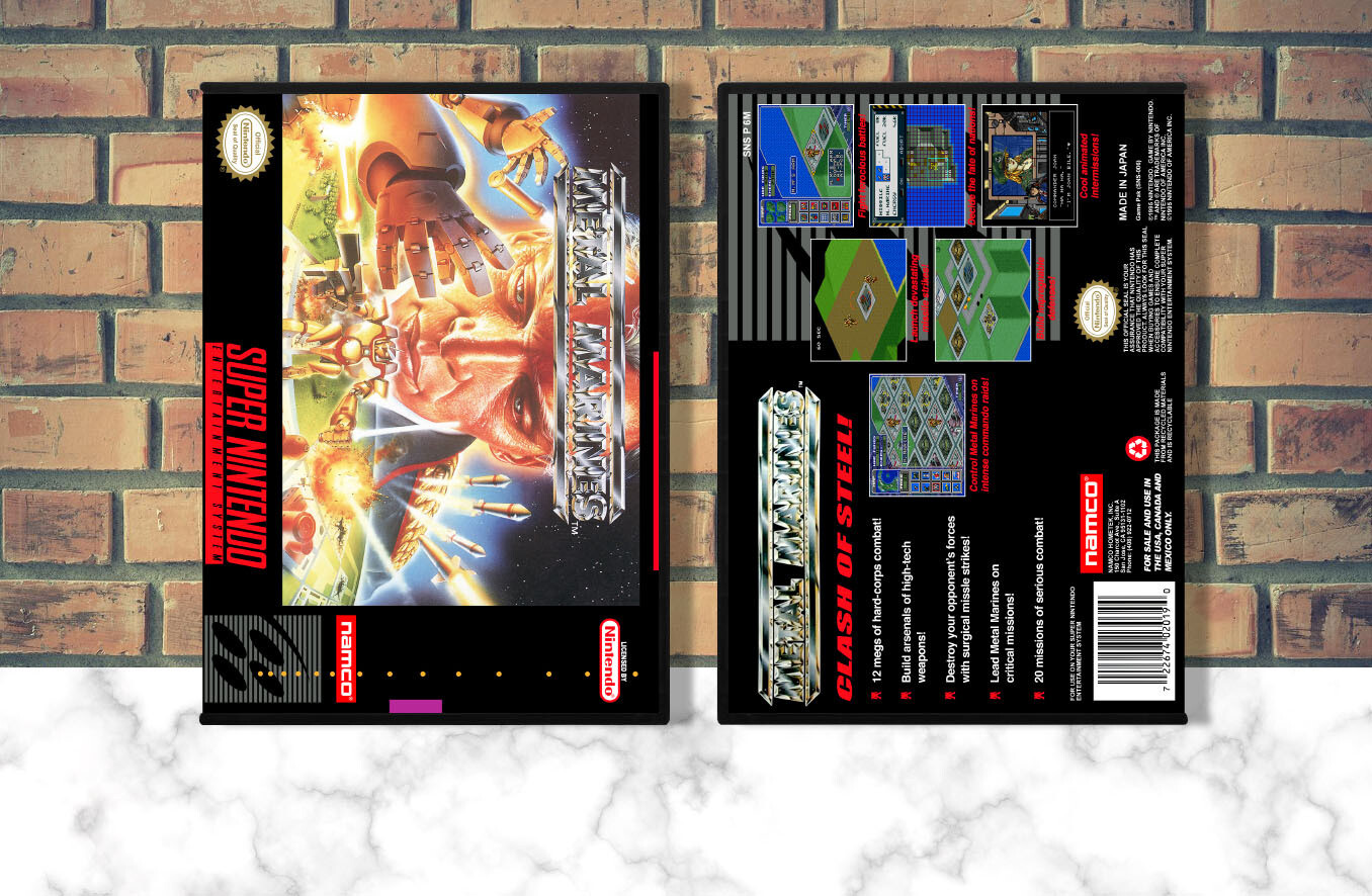 Metal Marines, Case Color: DARK GREY (OEM DS CASE COLOR)