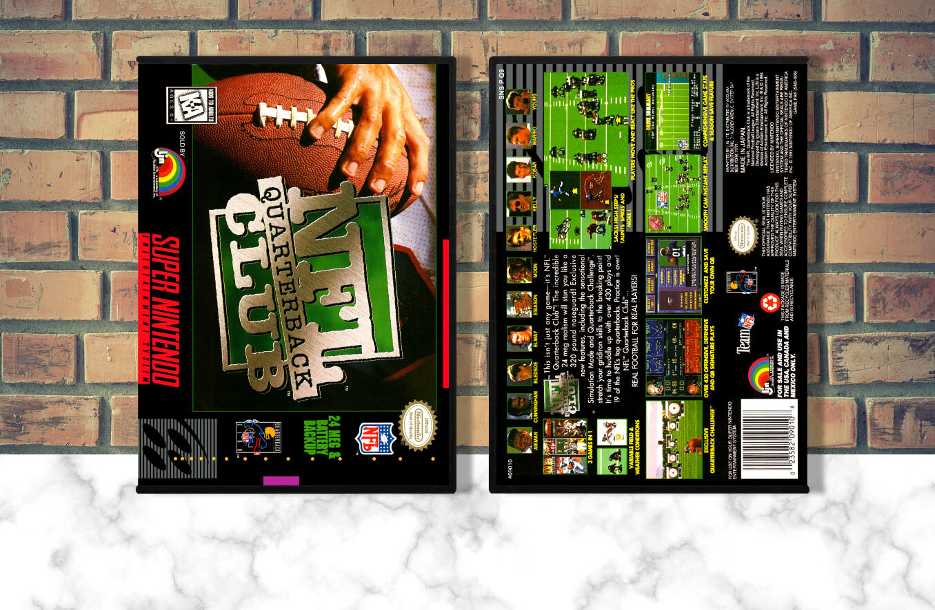 NFL Quarterback Club, Case Color: DARK GREY (OEM DS CASE COLOR)