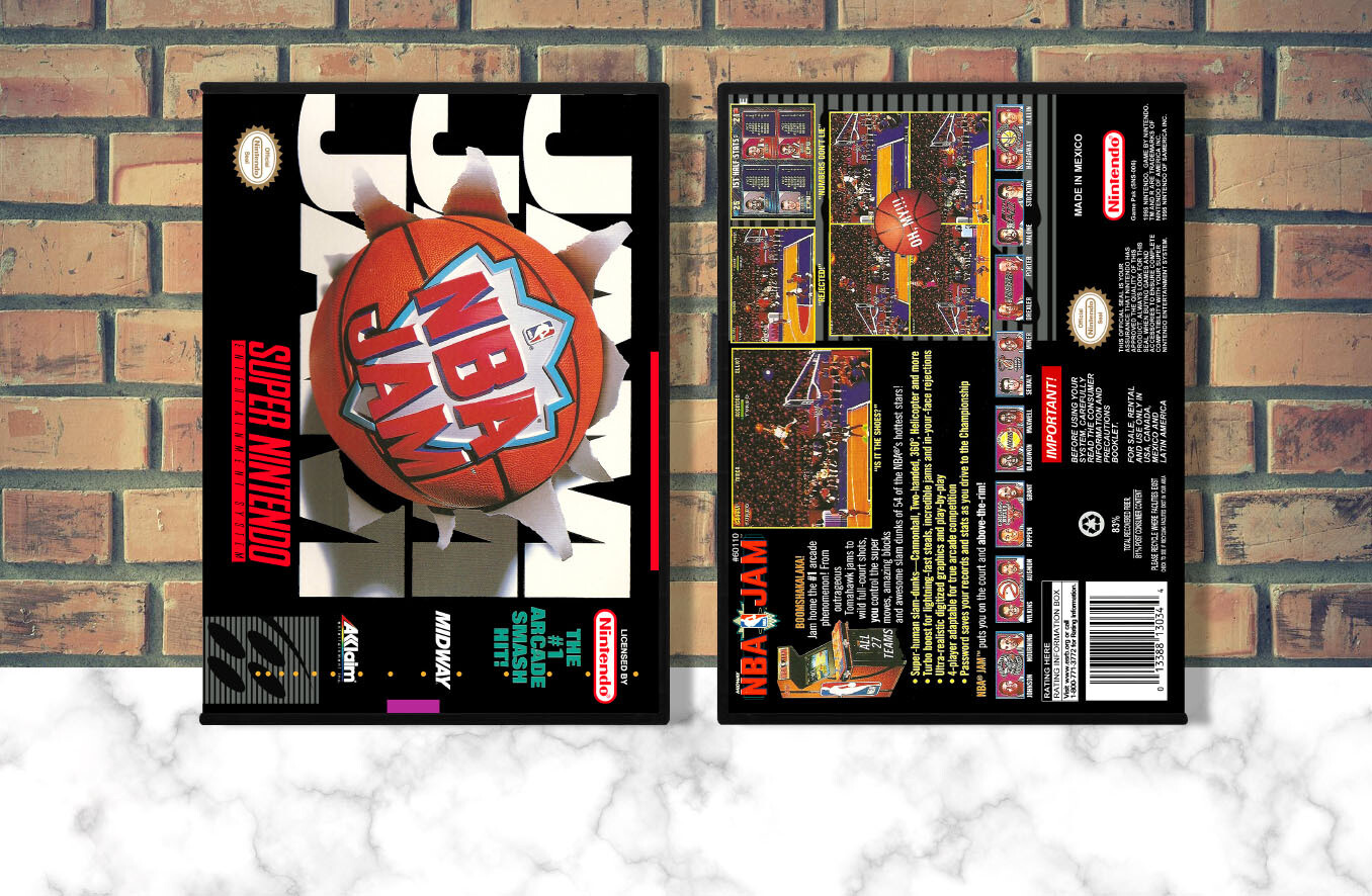 NBA Jam, Case Color: DARK GREY (OEM DS CASE COLOR)