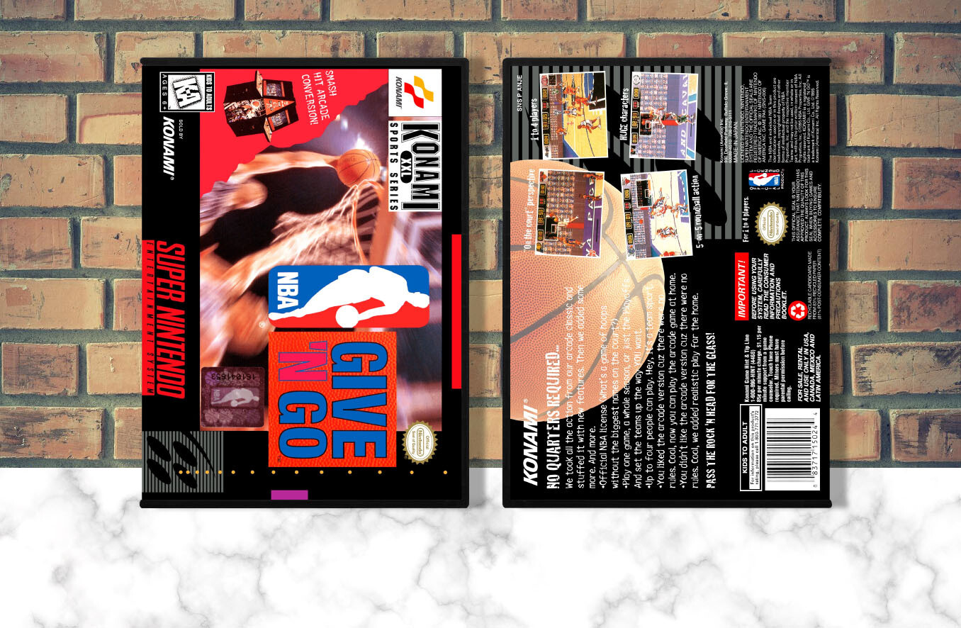 NBA Give &#39;N Go, Case Color: DARK GREY (OEM DS CASE COLOR)