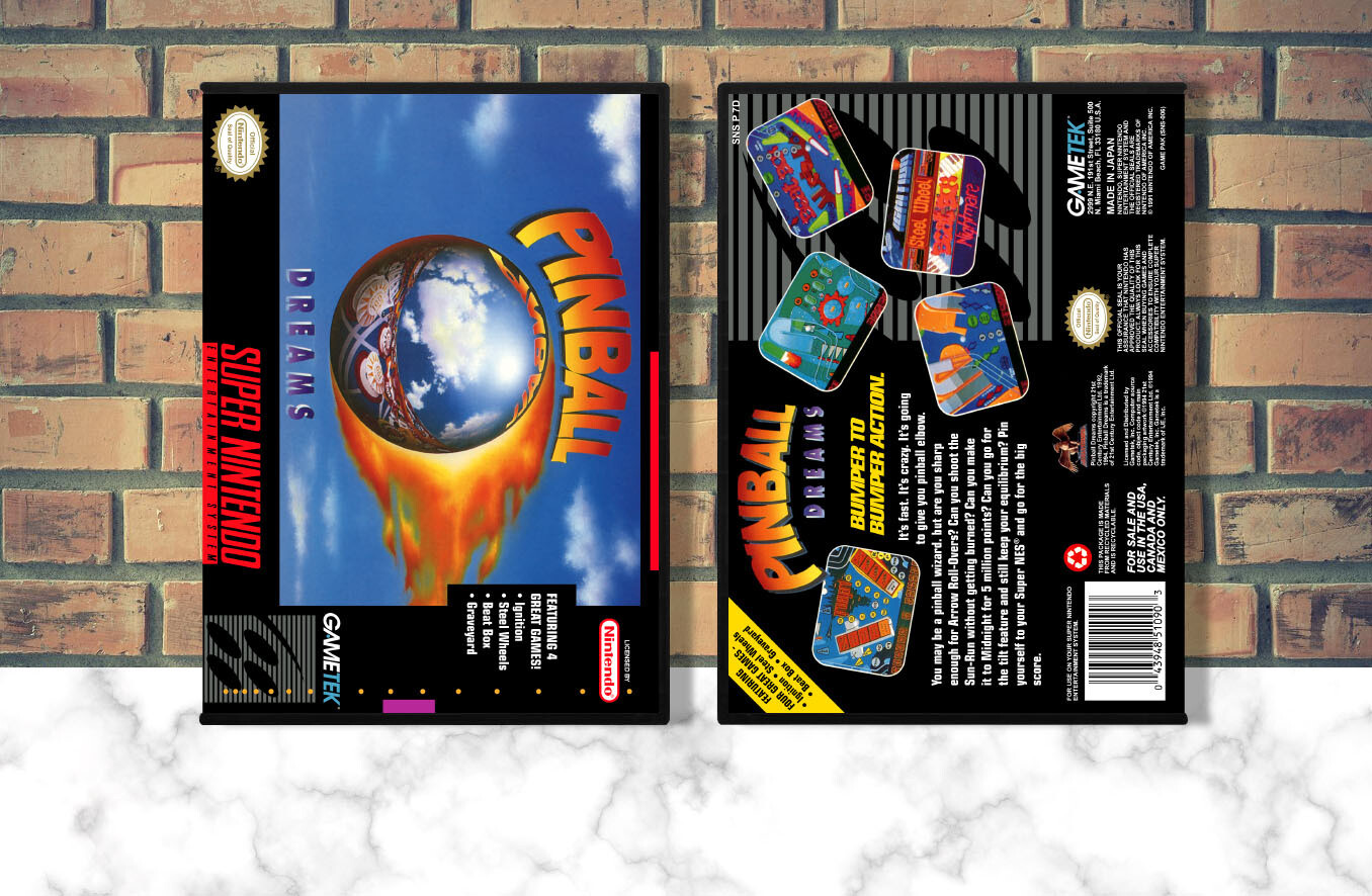 Pinball Dreams, Case Color: DARK GREY (OEM DS CASE COLOR)