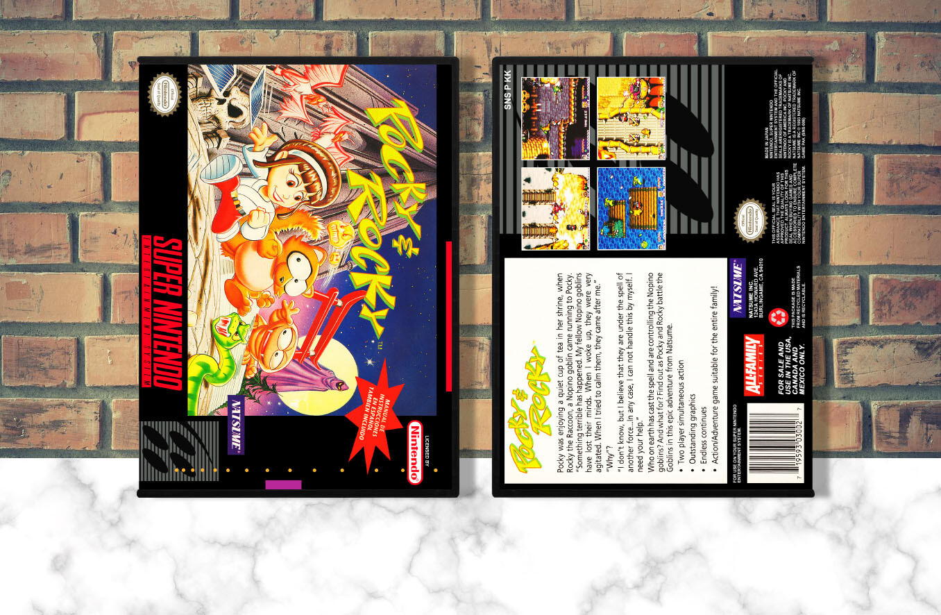 Pocky &amp; Rocky, Case Color: DARK GREY (OEM DS CASE COLOR)