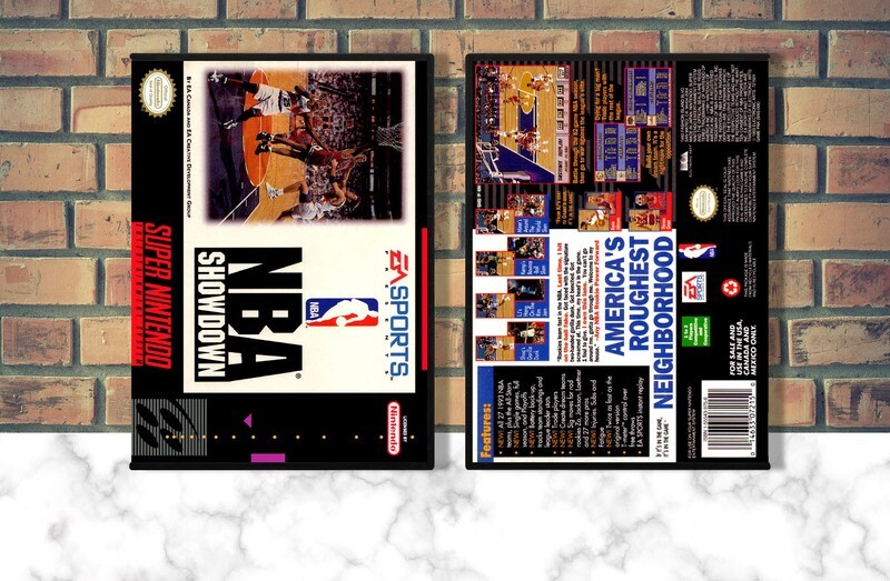 NBA Showdown 94, Case Color: DARK GREY (OEM DS CASE COLOR)