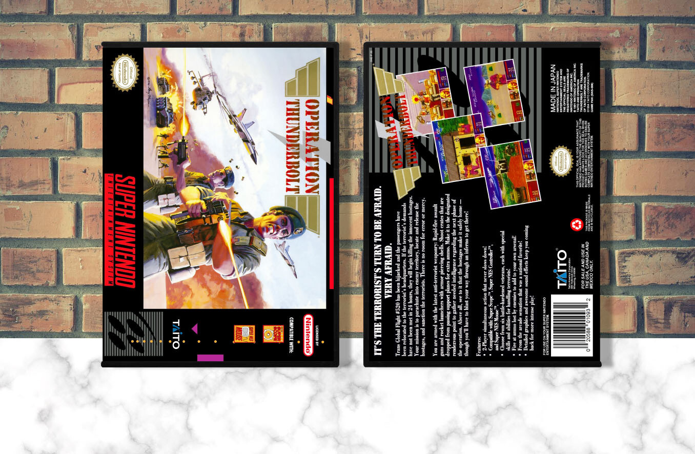 Operation Thunderbolt, Case Color: DARK GREY (OEM DS CASE COLOR)