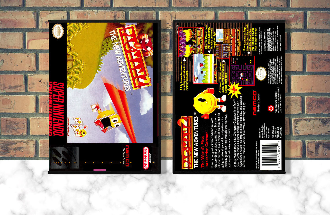 Pac-Man 2: The New Adventures, Case Color: DARK GREY (OEM DS CASE COLOR)