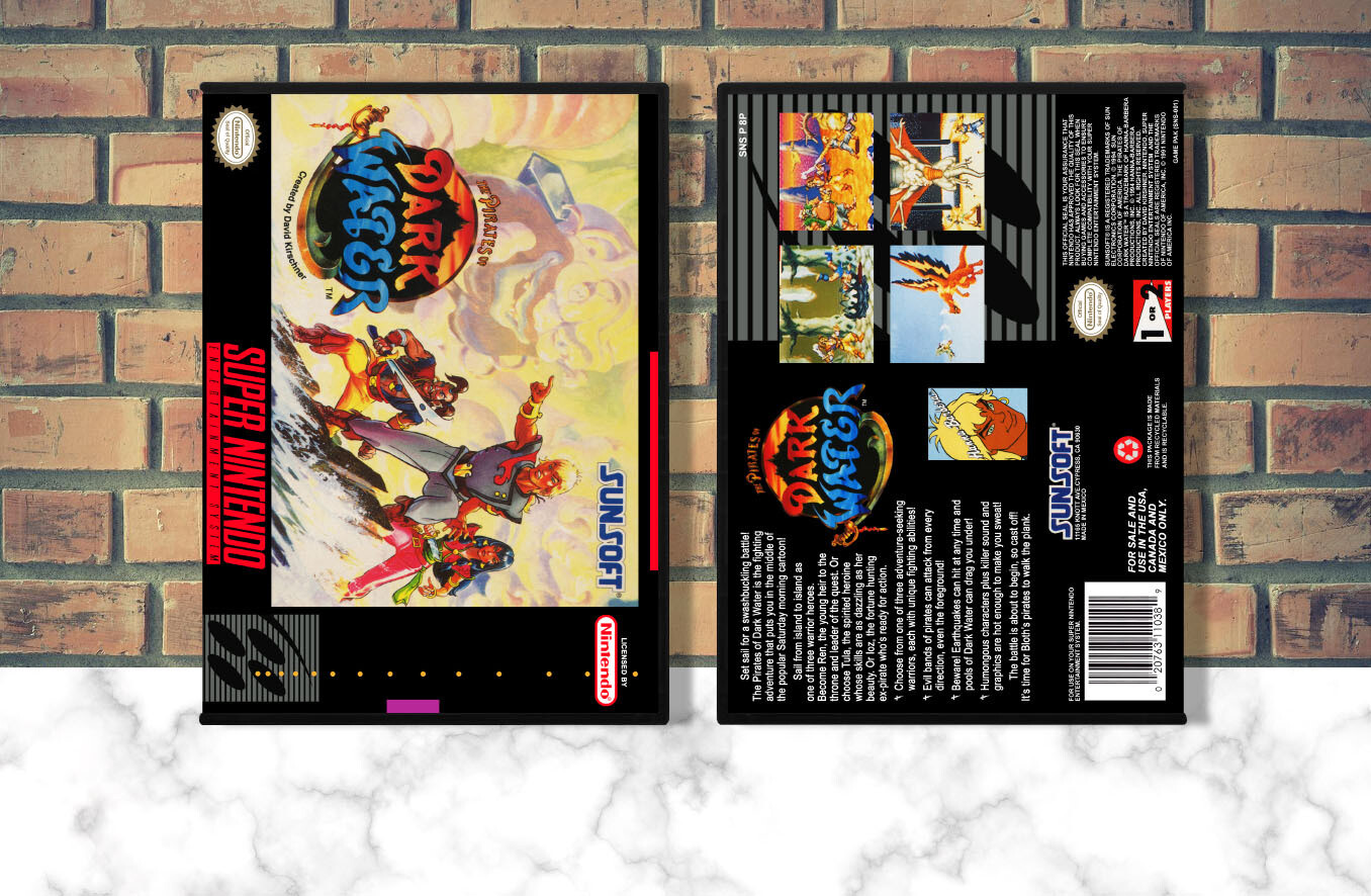 Pirates of Dark Water, Case Color: DARK GREY (OEM DS CASE COLOR)