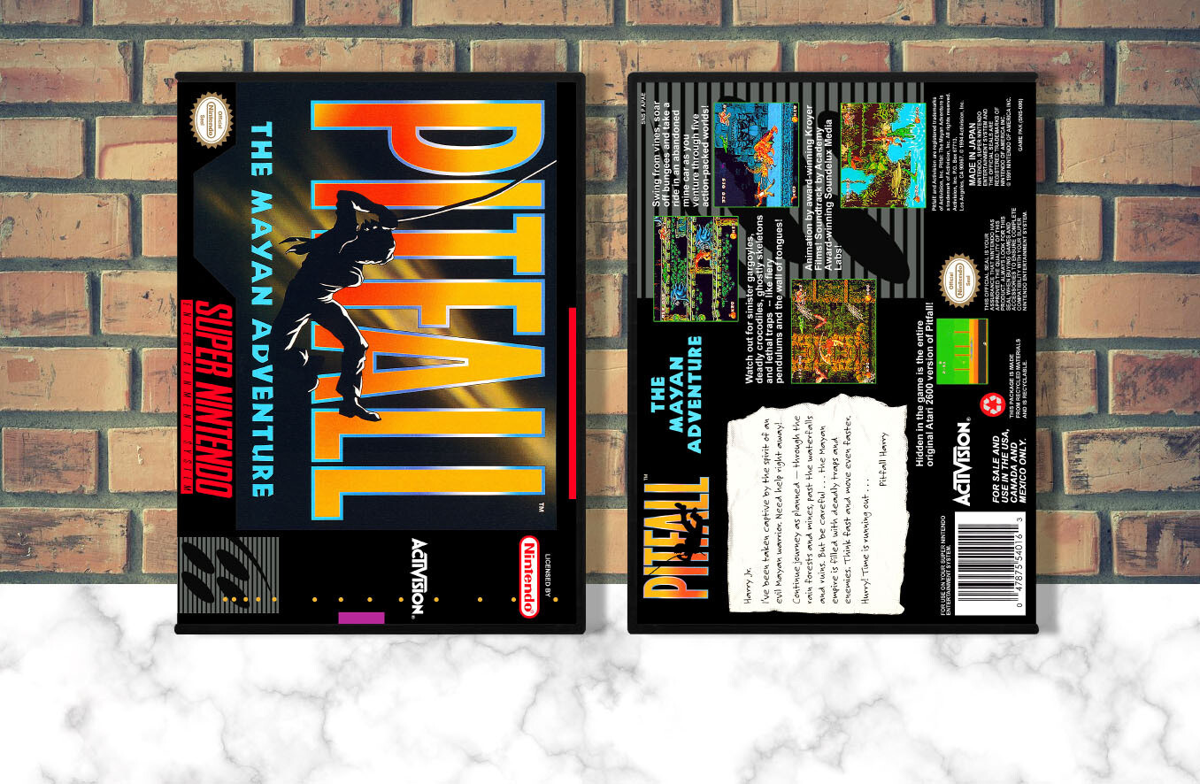 Pitfall: The Mayan Adventure, Case Color: DARK GREY (OEM DS CASE COLOR)