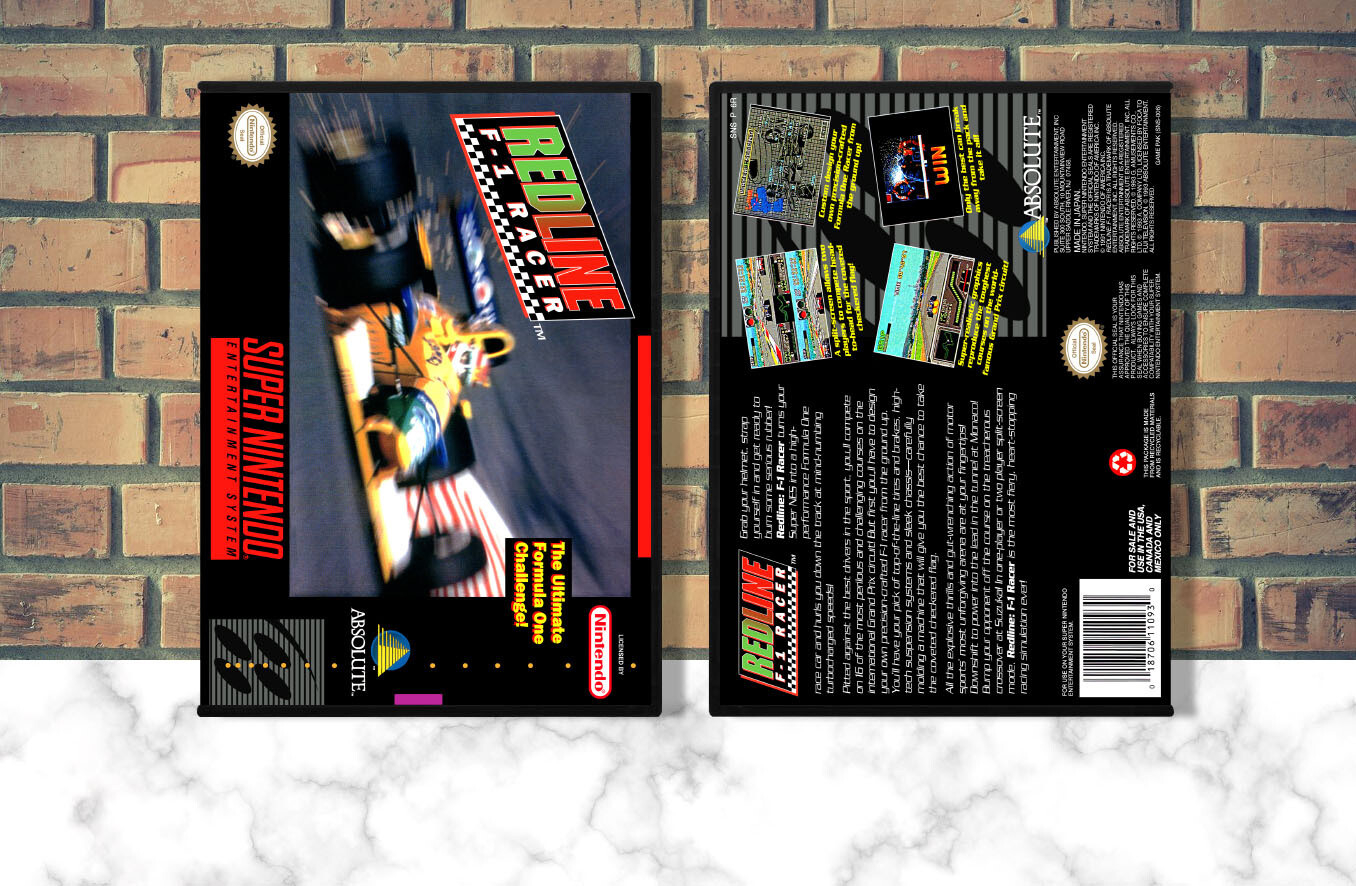 Redline F-1 Racer, Case Color: DARK GREY (OEM DS CASE COLOR)