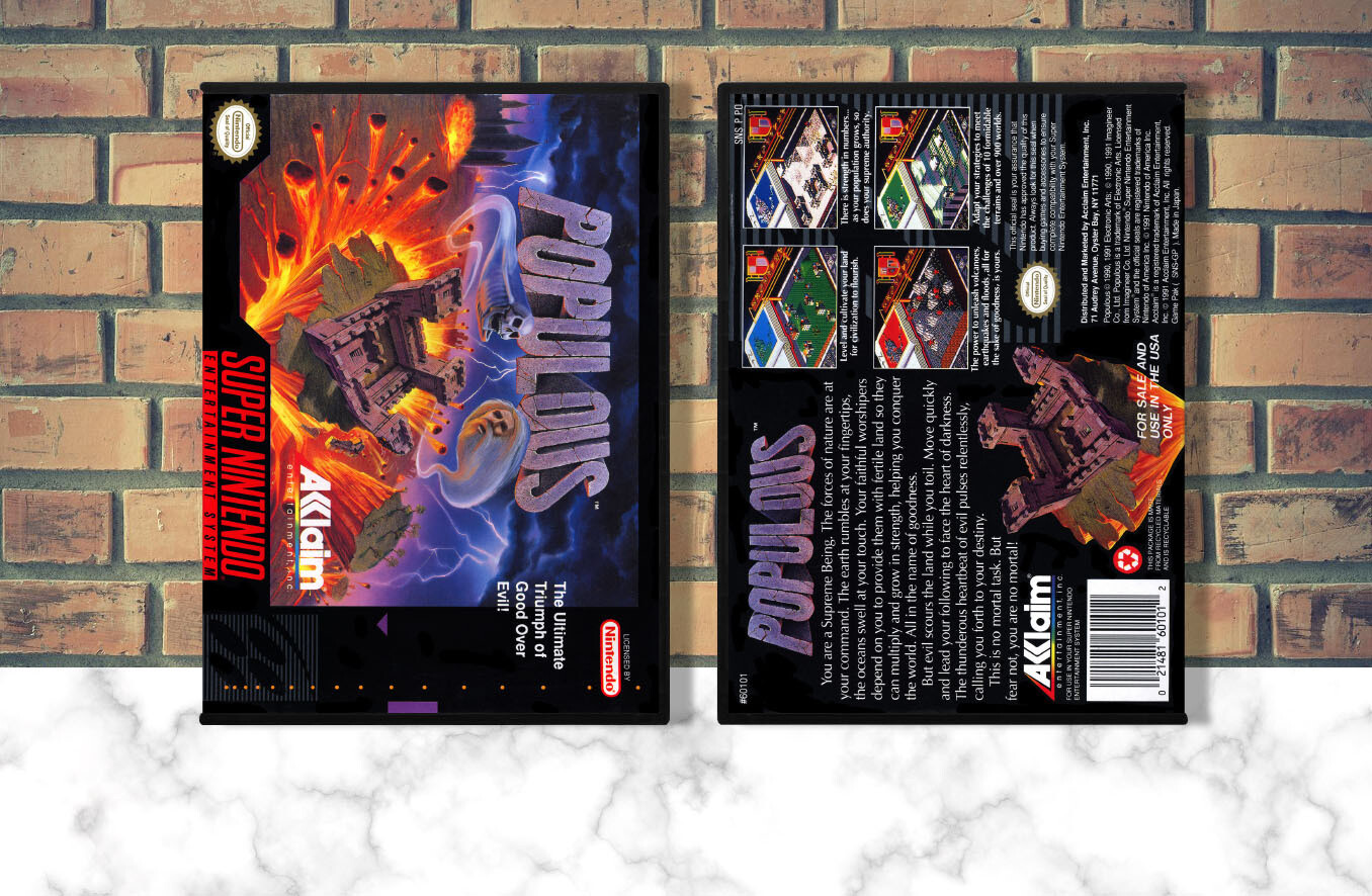 Populous, Case Color: DARK GREY (OEM DS CASE COLOR)