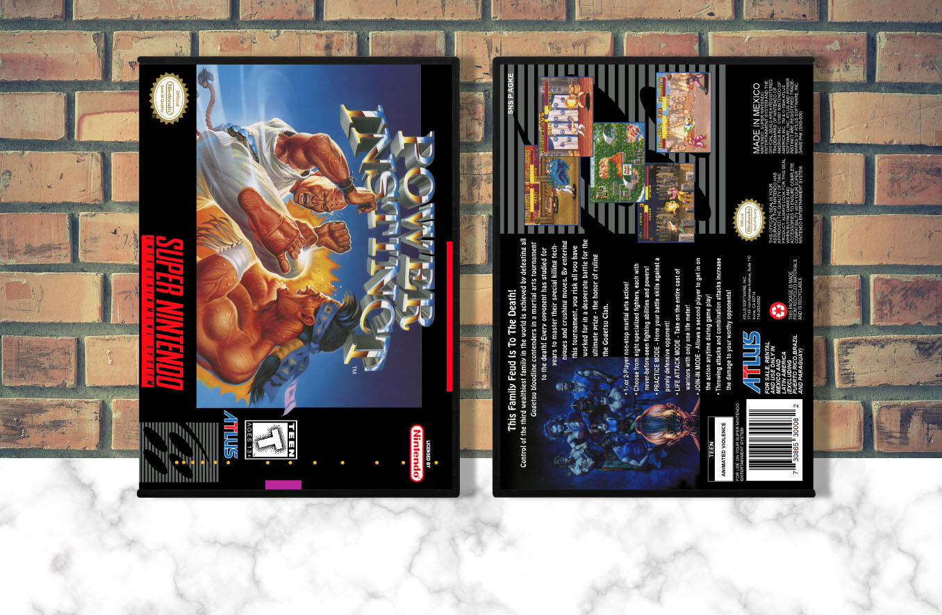 Power Instinct, Case Color: DARK GREY (OEM DS CASE COLOR)