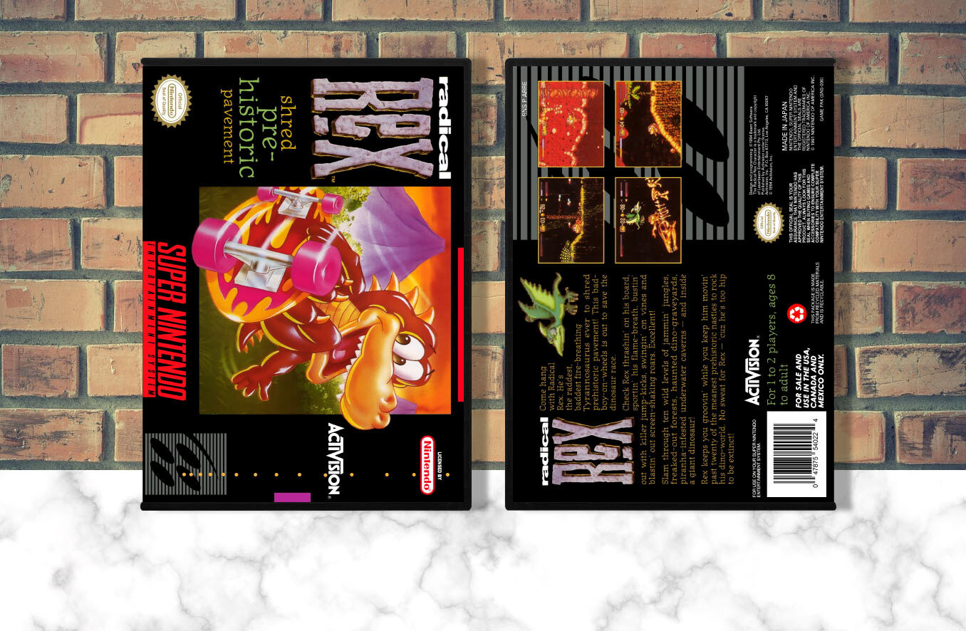 Radical Rex, Case Color: DARK GREY (OEM DS CASE COLOR)