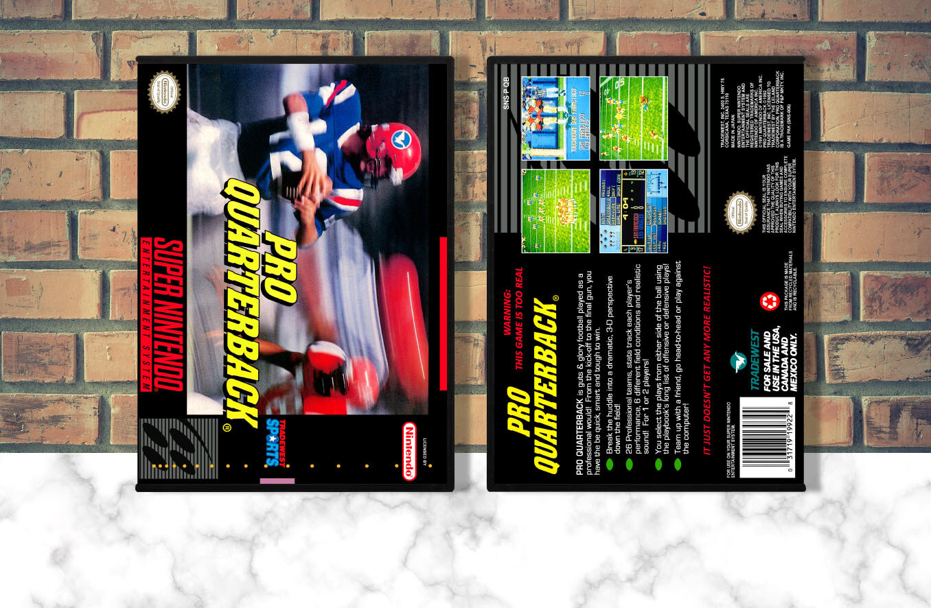 Pro Quarterback, Case Color: DARK GREY (OEM DS CASE COLOR)