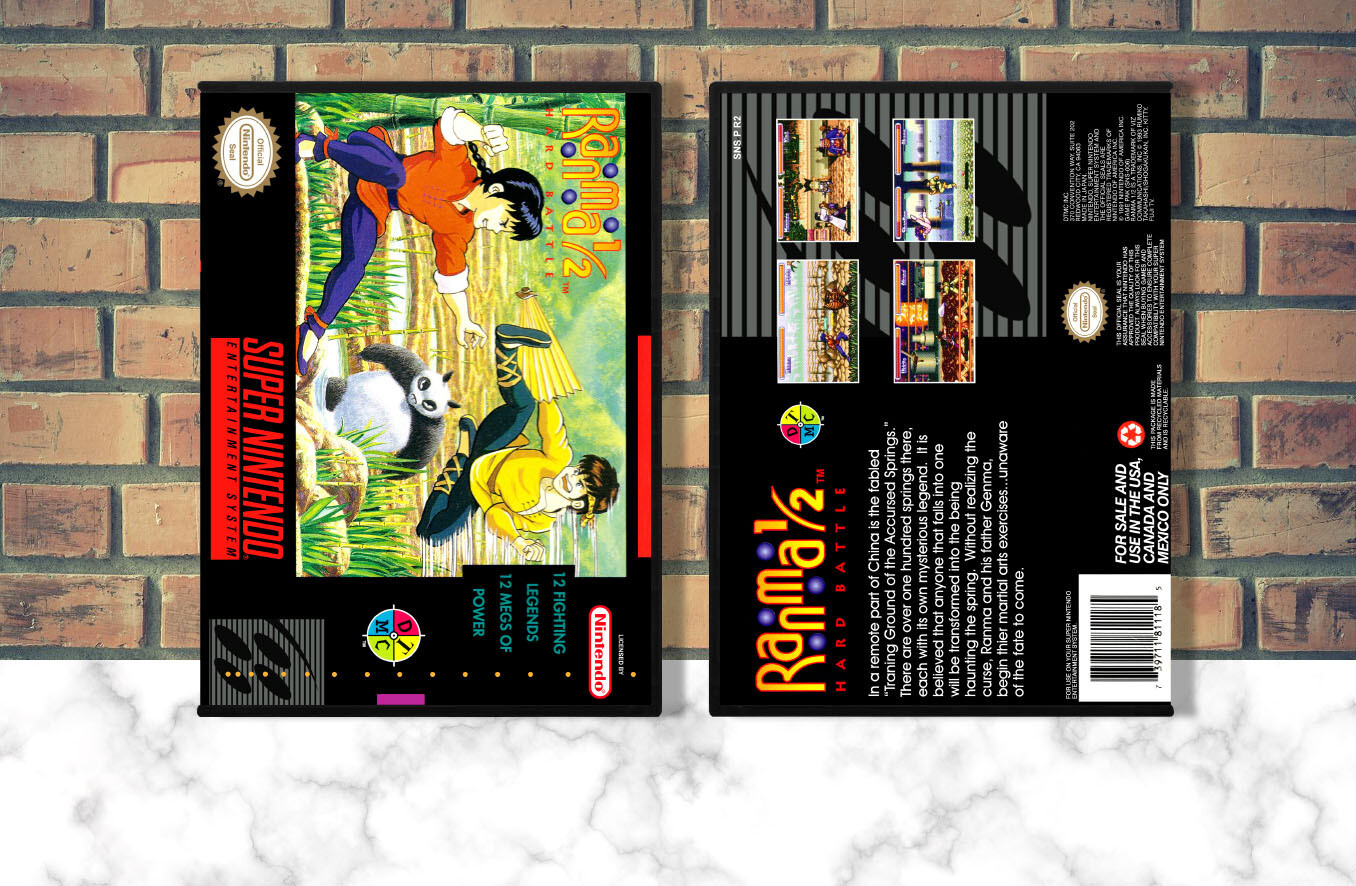 Ranma ½: Hard Battle, Case Color: DARK GREY (OEM DS CASE COLOR)