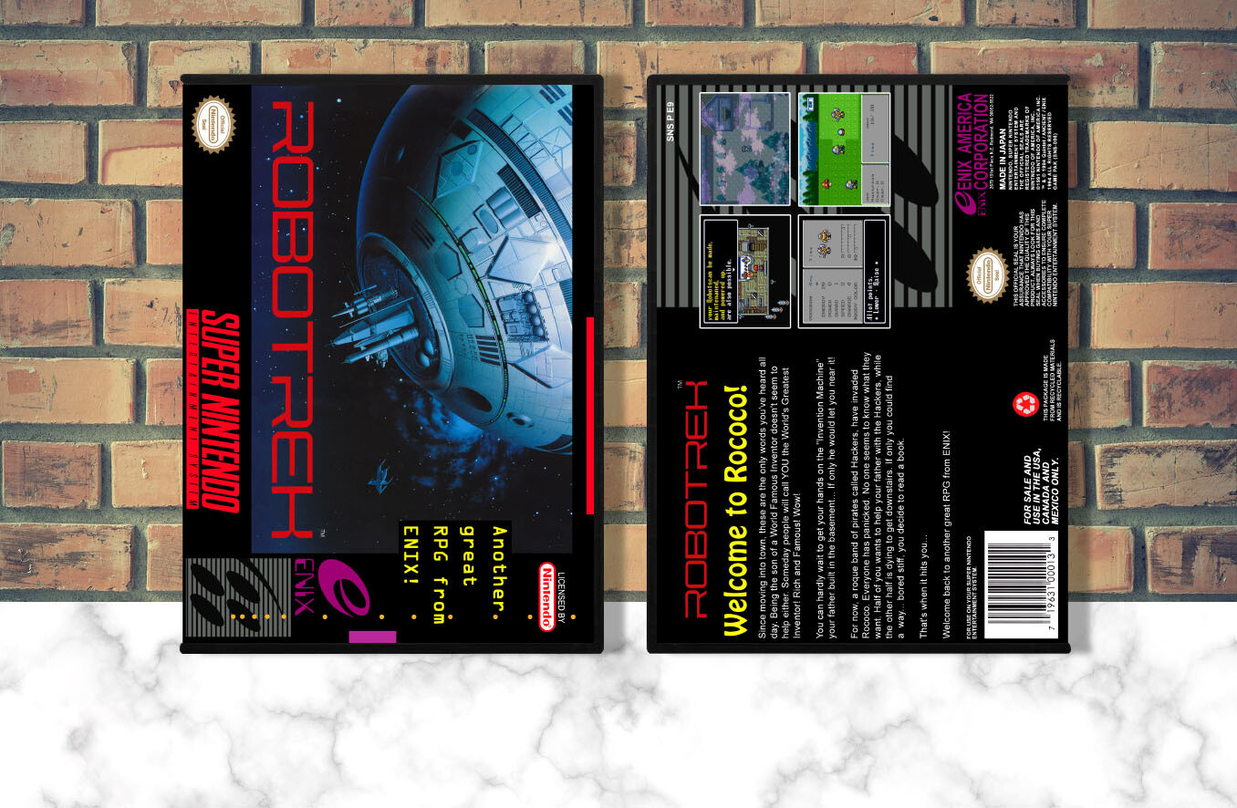 Robotrek, Case Color: DARK GREY (OEM DS CASE COLOR)