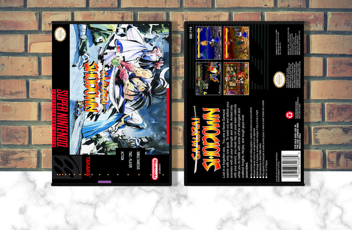 Samurai Shodown, Case Color: DARK GREY (OEM DS CASE COLOR)