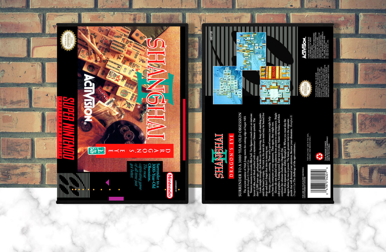 Shanghai II: Dragon&#39;s Eye, Case Color: DARK GREY (OEM DS CASE COLOR)