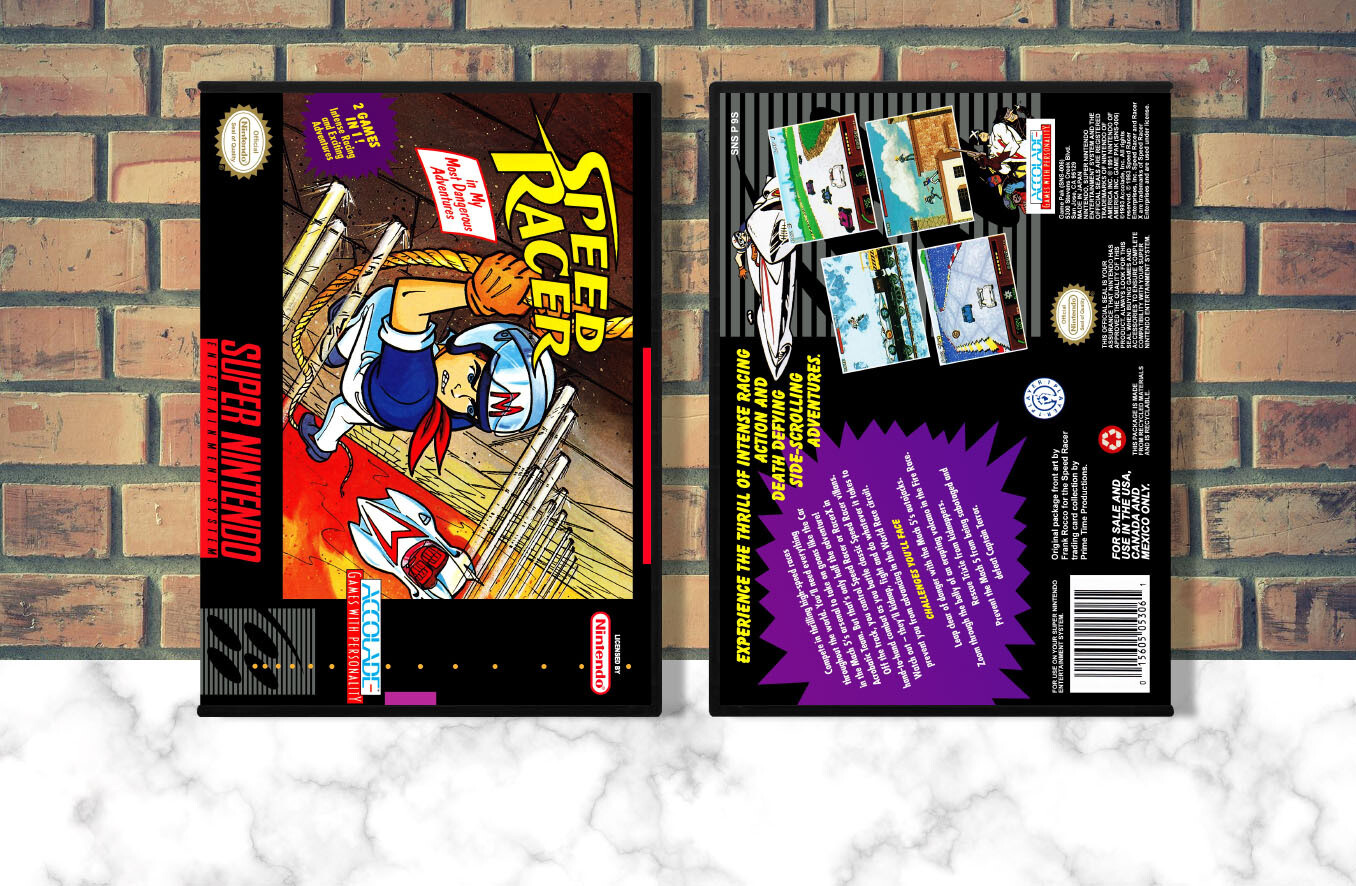 Speed Racer in My Most Dangerous Adventures, Case Color: DARK GREY (OEM DS CASE COLOR)