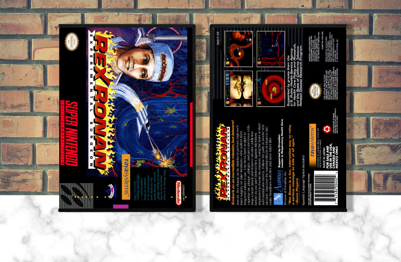 Rex Ronan: Experimental Surgeon, Case Color: DARK GREY (OEM DS CASE COLOR)