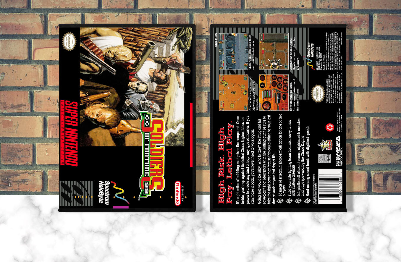 Soldiers of Fortune, Case Color: DARK GREY (OEM DS CASE COLOR)