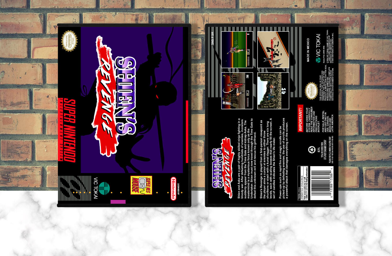 Shien&#39;s Revenge, Case Color: DARK GREY (OEM DS CASE COLOR)