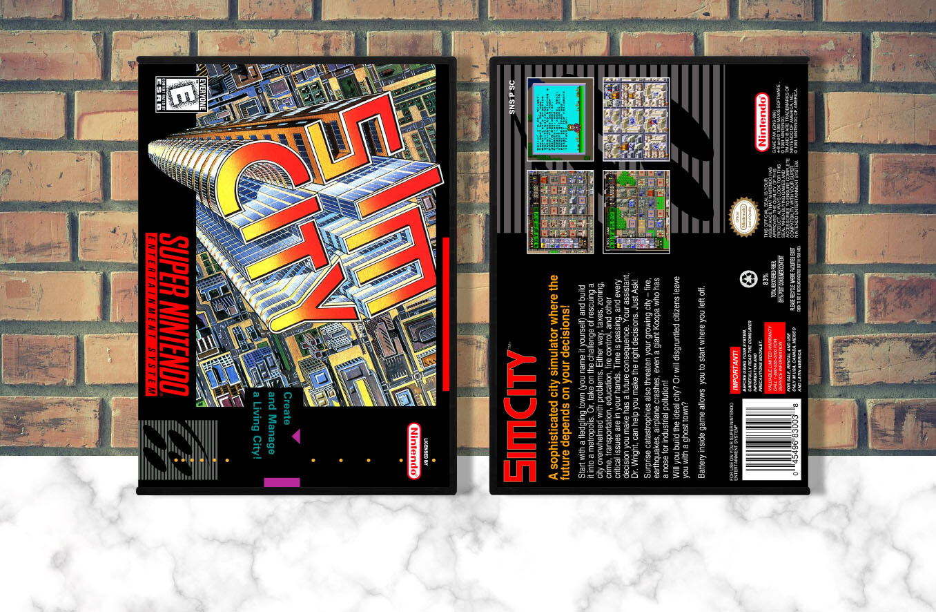 Sim City, Case Color: DARK GREY (OEM DS CASE COLOR)