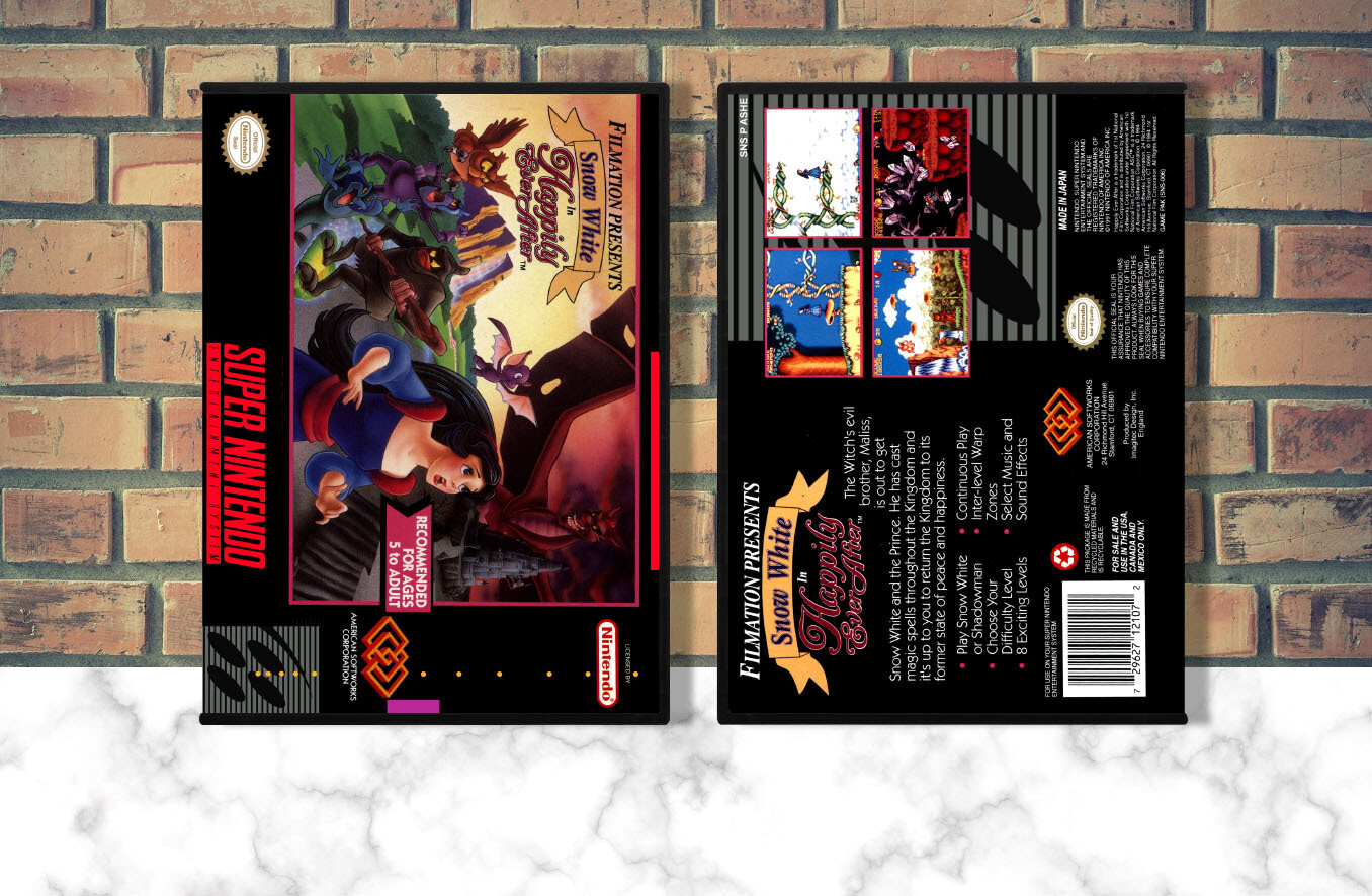 Snow White in Happily Ever After, Case Color: DARK GREY (OEM DS CASE COLOR)