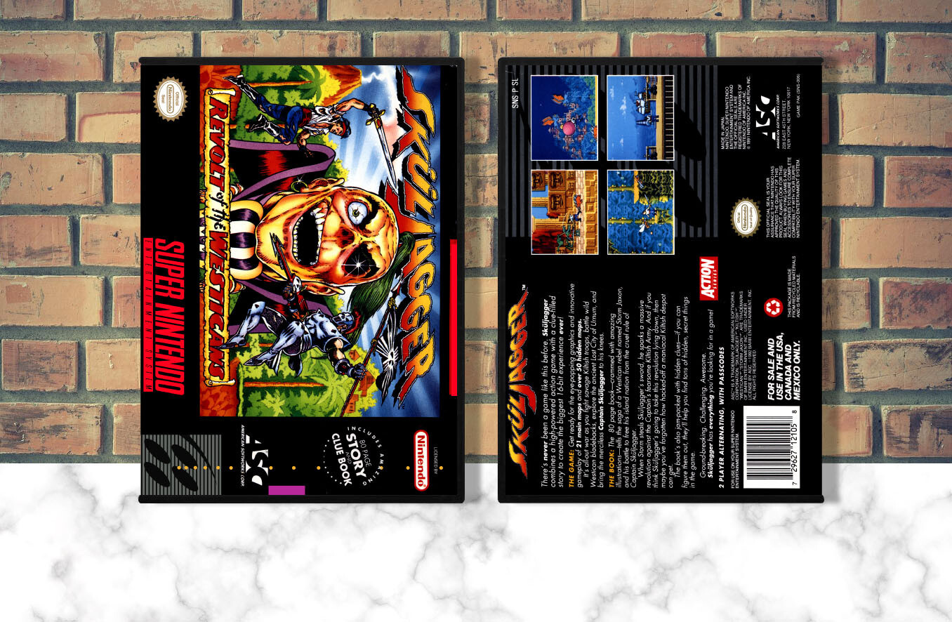 SkulJagger: Revolt of the Westicans, Case Color: DARK GREY (OEM DS CASE COLOR)