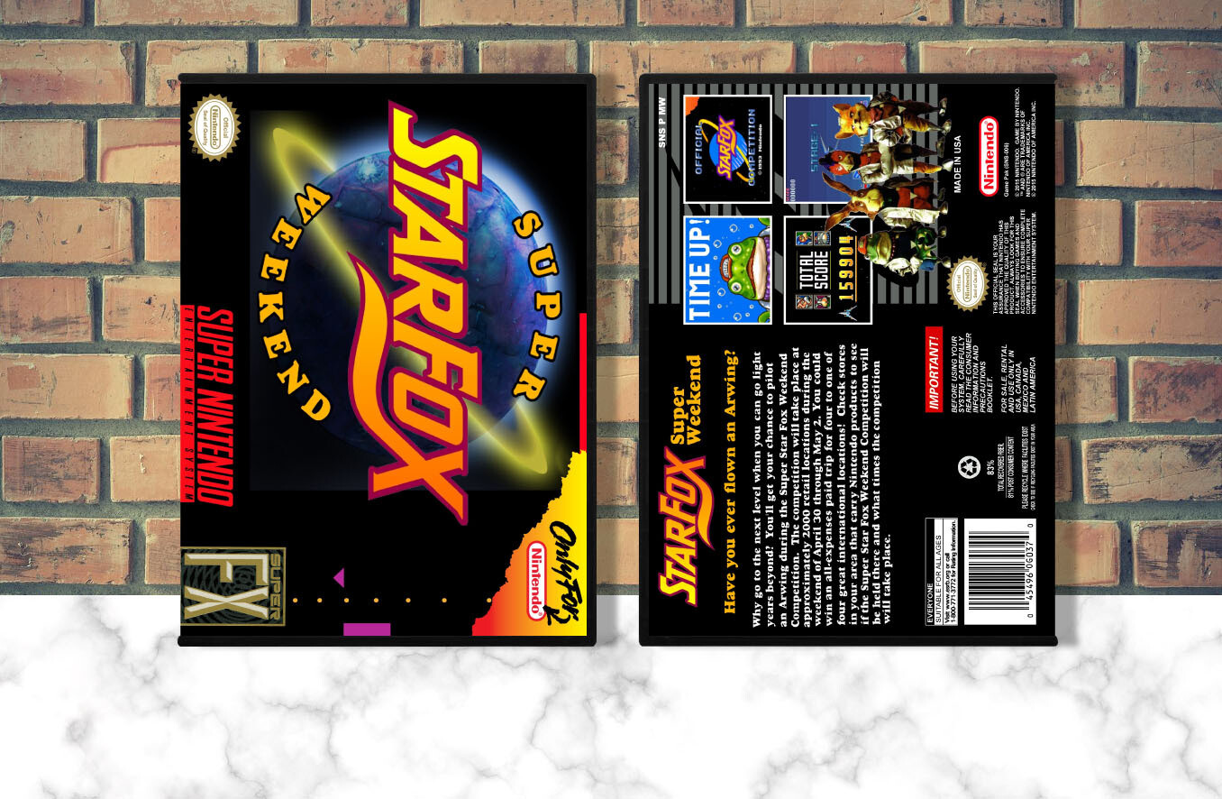 Star Fox: Super Weekend, Case Color: DARK GREY (OEM DS CASE COLOR)