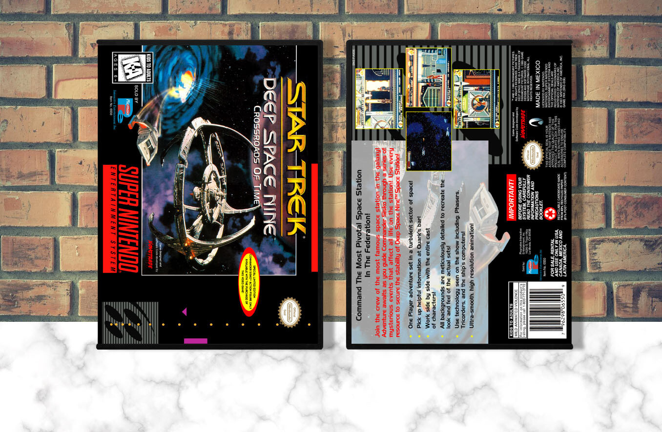 Star Trek: Deep Space Nine: The Crossroads on Time, Case Color: DARK GREY (OEM DS CASE COLOR)