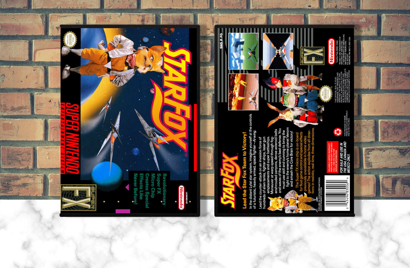 Star Fox, Case Color: DARK GREY (OEM DS CASE COLOR)