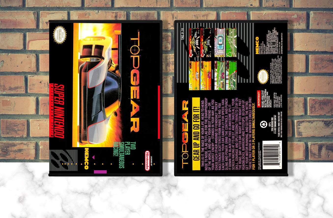 Top Gear, Case Color: DARK GREY (OEM DS CASE COLOR)