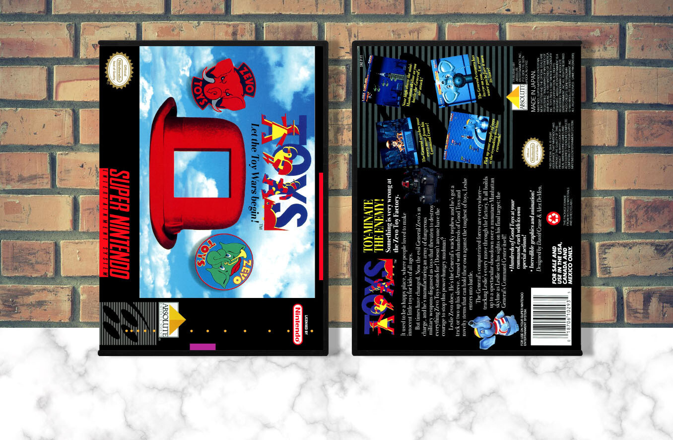 Toys: Let the Toy Wars Begin!, Case Color: DARK GREY (OEM DS CASE COLOR)