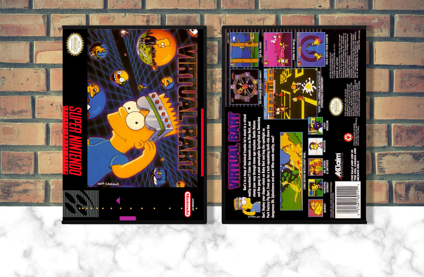 Virtual Bart, Case Color: DARK GREY (OEM DS CASE COLOR)