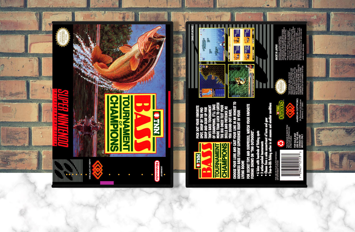 TNN Bass Tournament of Champions, Case Color: DARK GREY (OEM DS CASE COLOR)