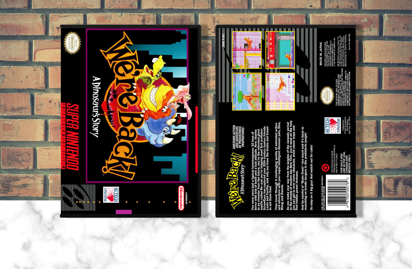 We&#39;re Back!: A Dinosaur Story, Case Color: DARK GREY (OEM DS CASE COLOR)