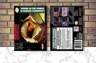 Where in the World is Carmen Sandiego?, Case Color: DARK GREY (OEM DS CASE COLOR)