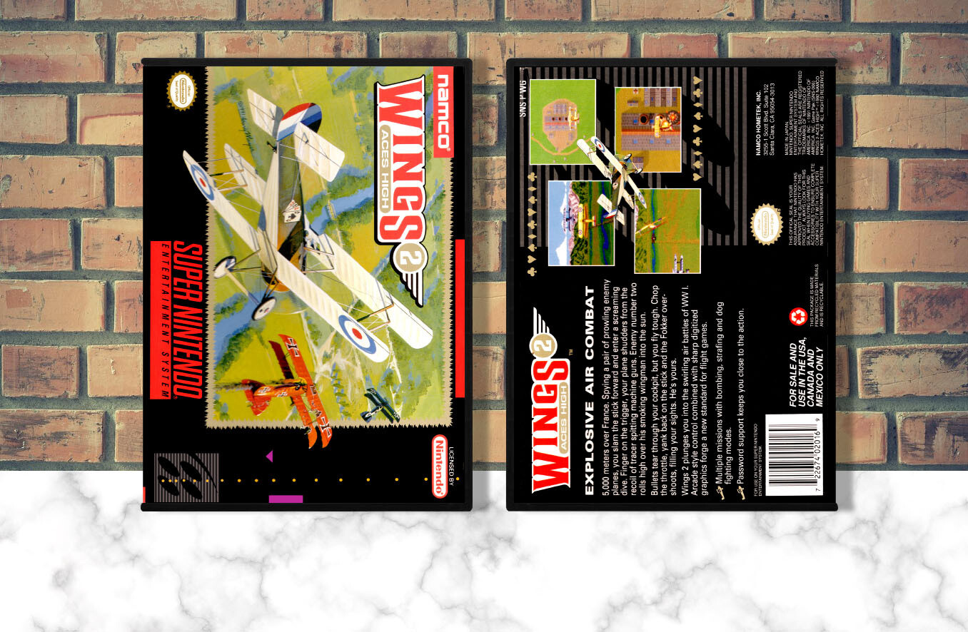 Wings 2: Aces High, Case Color: DARK GREY (OEM DS CASE COLOR)