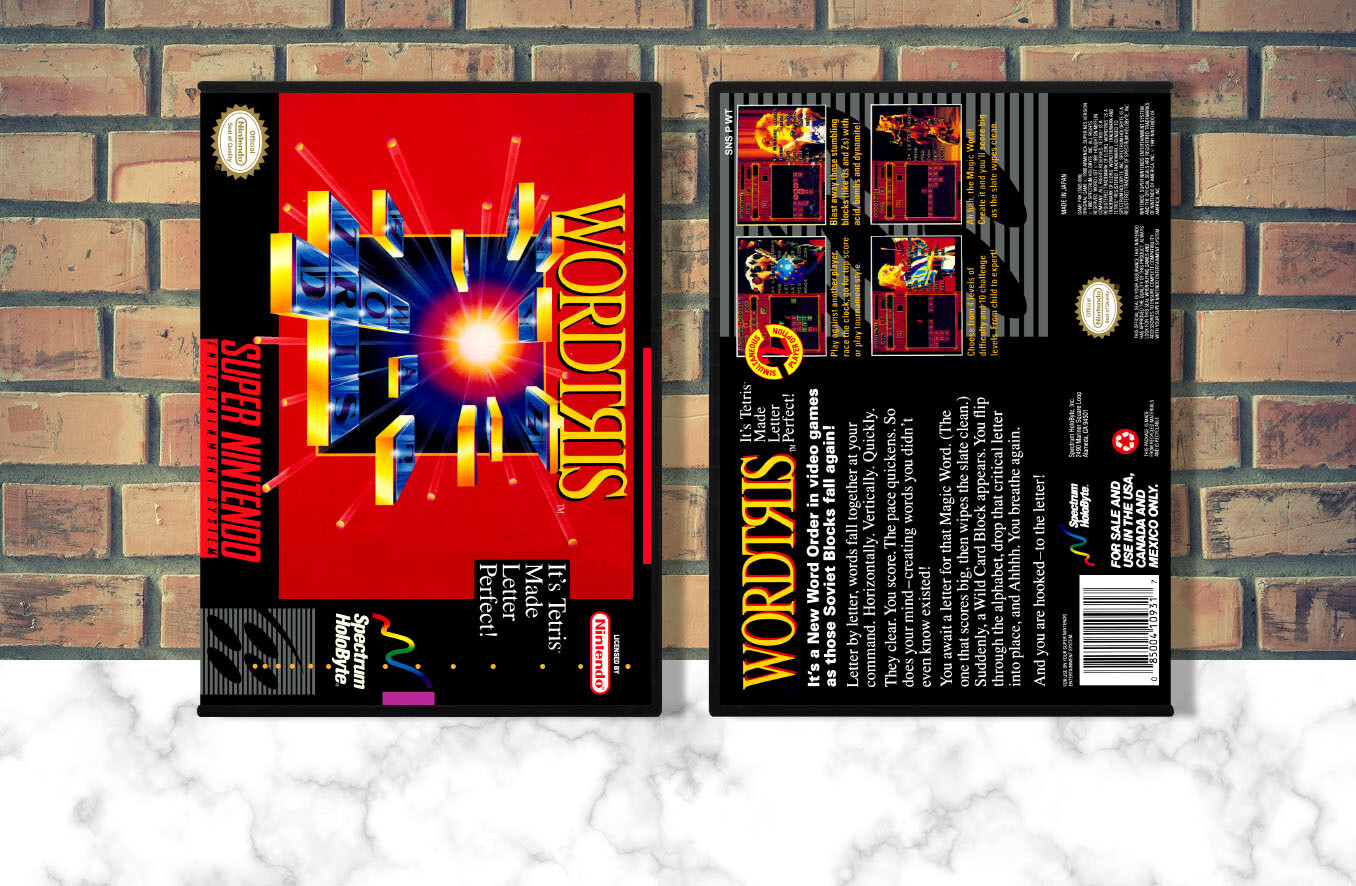 Wordtris, Case Color: DARK GREY (OEM DS CASE COLOR)