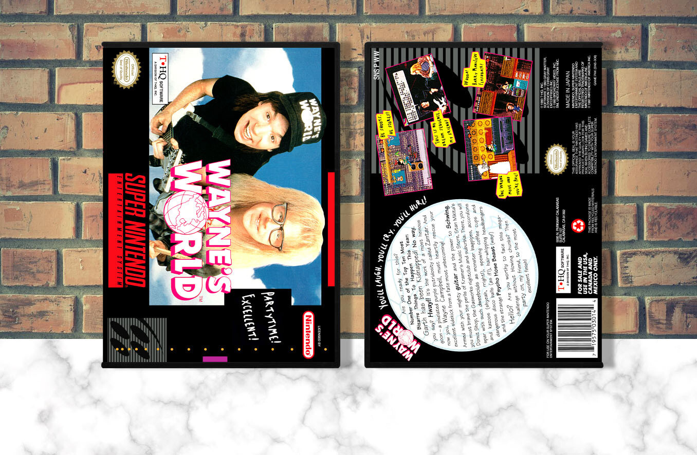 Wayne&#39;s World, Case Color: DARK GREY (OEM DS CASE COLOR)