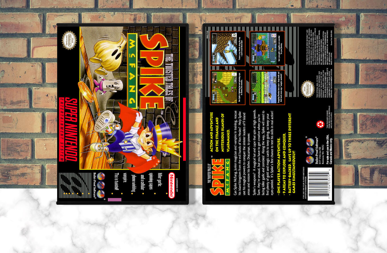 Twisted Tale of Spike McFang, The, Case Color: DARK GREY (OEM DS CASE COLOR)