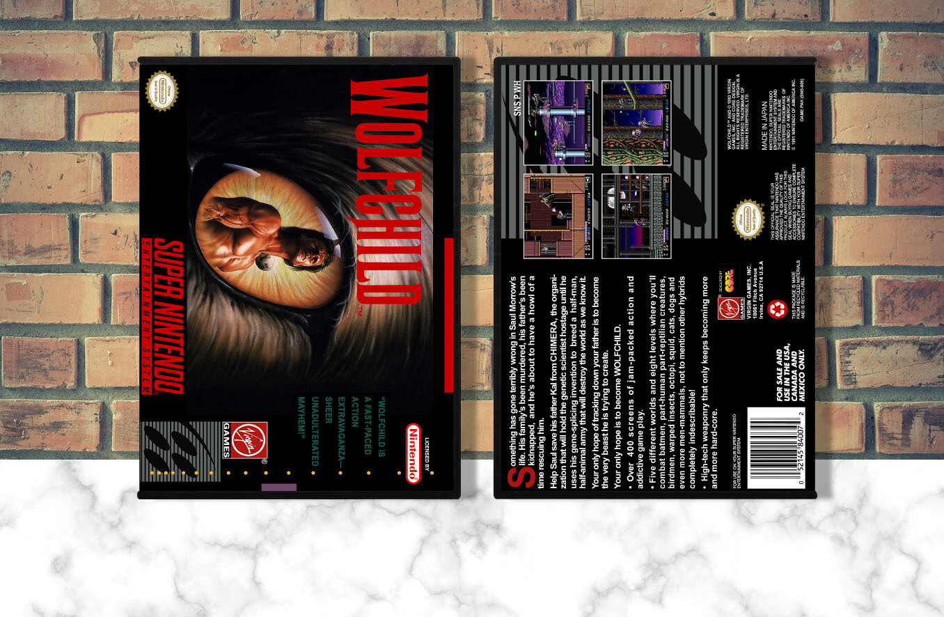 Wolfchild, Case Color: DARK GREY (OEM DS CASE COLOR)