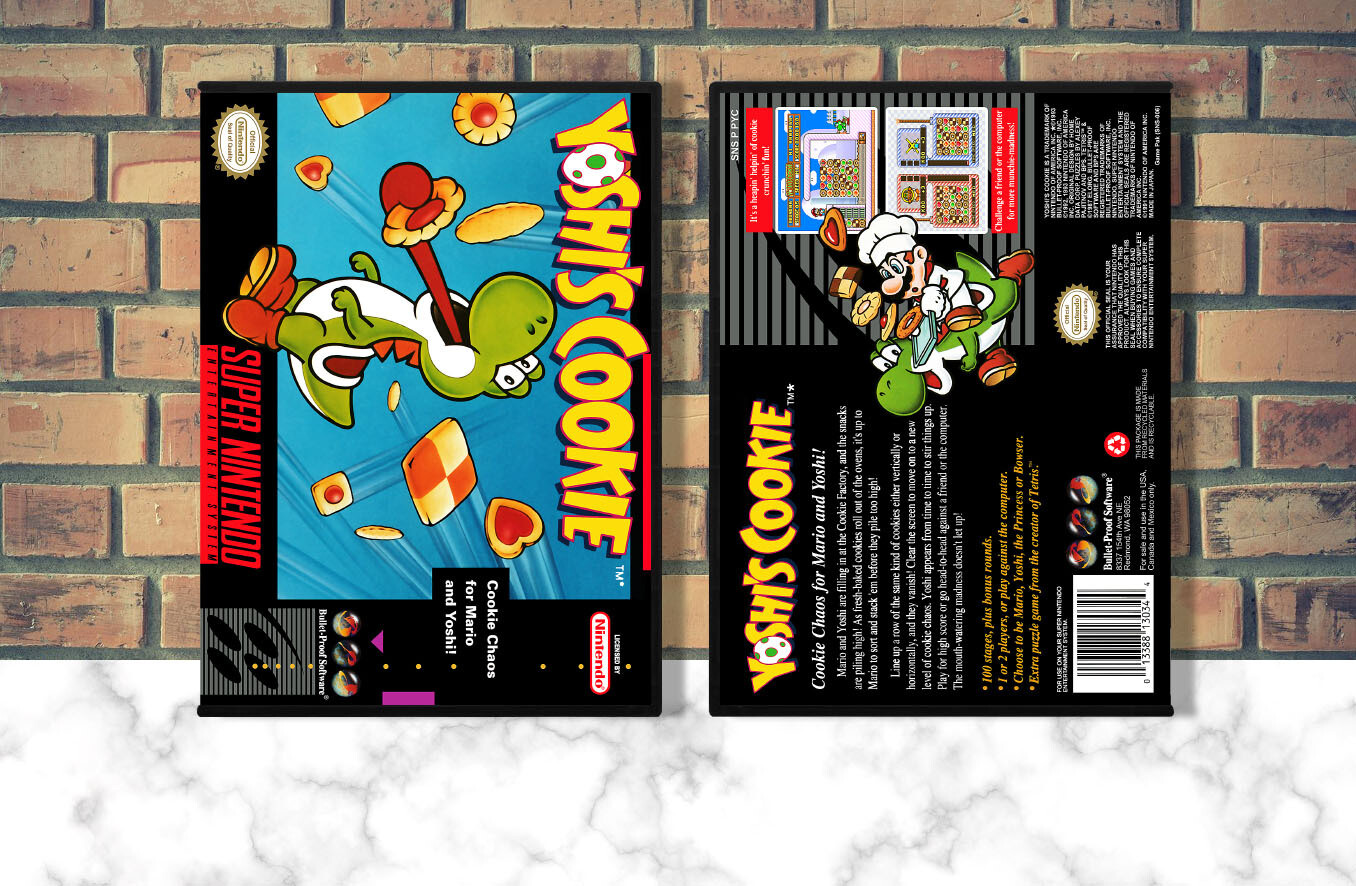 Yoshi&#39;s Cookie, Case Color: DARK GREY (OEM DS CASE COLOR)