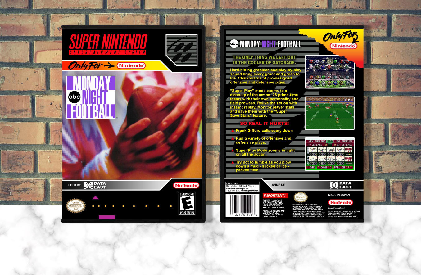 ABC Monday Night Football, Case Color: DARK GREY (OEM DS CASE COLOR)