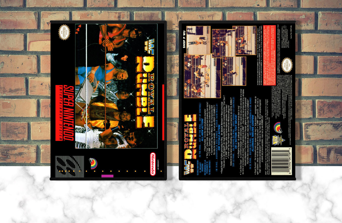 WWF Royal Rumble, Case Color: DARK GREY (OEM DS CASE COLOR)