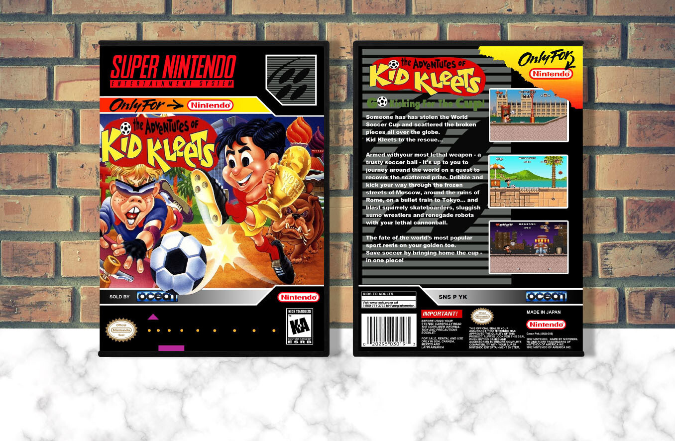 Adventures of Kid Kleets, The, Case Color: DARK GREY (OEM DS CASE COLOR)