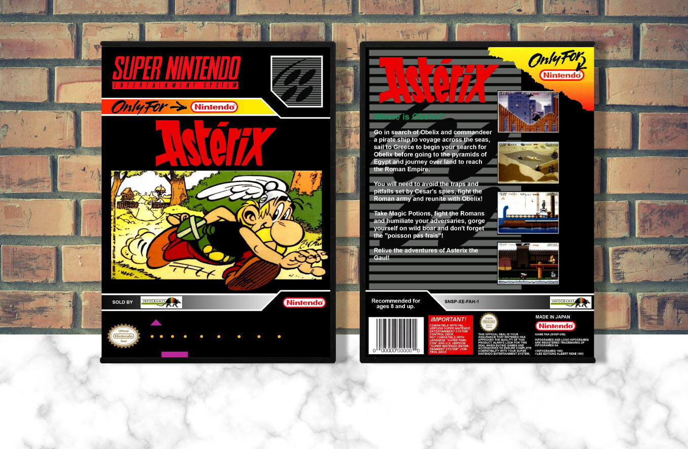 Asterix, Case Color: DARK GREY (OEM DS CASE COLOR)