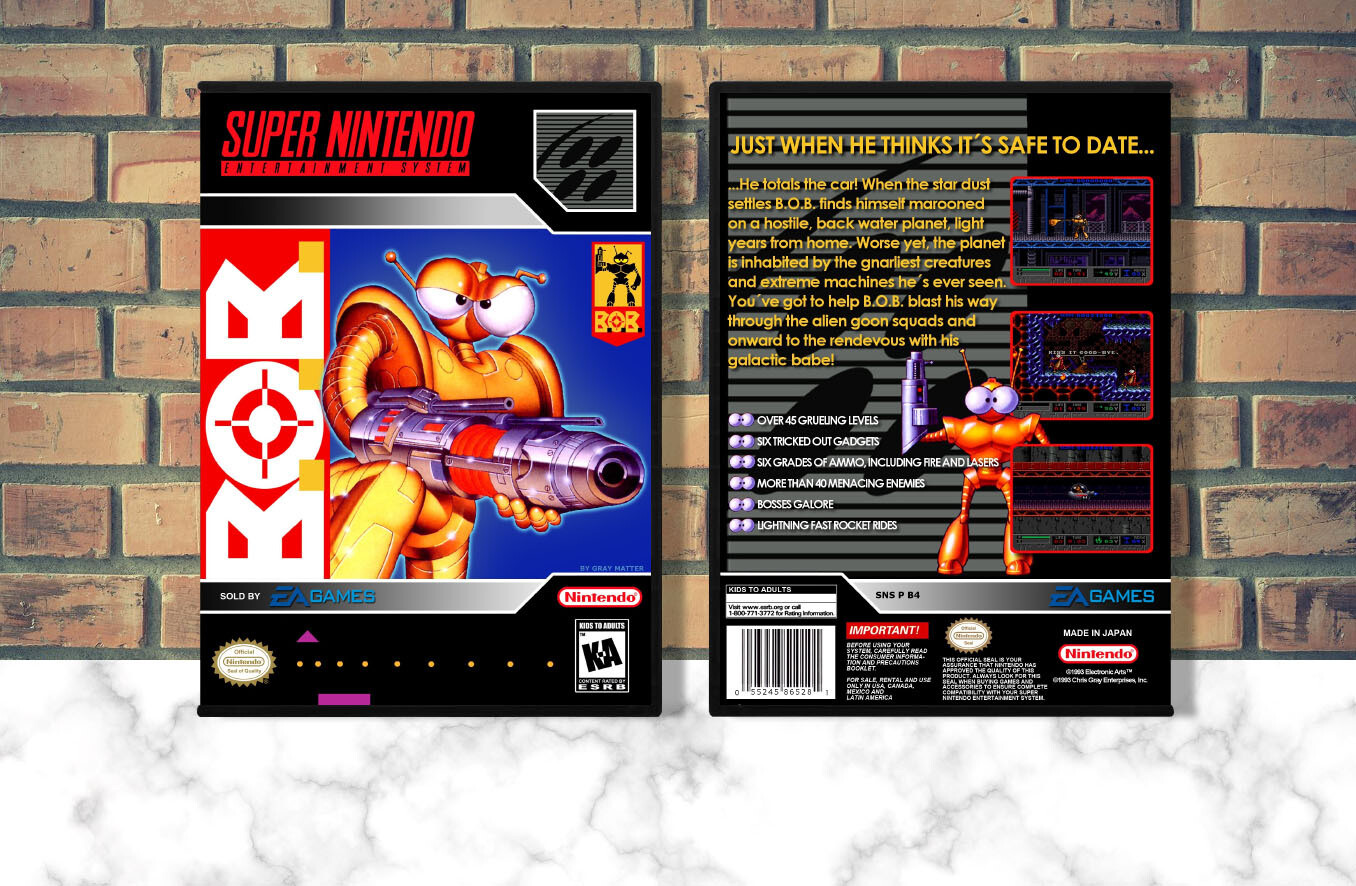 B.O.B., Case Color: DARK GREY (OEM DS CASE COLOR)