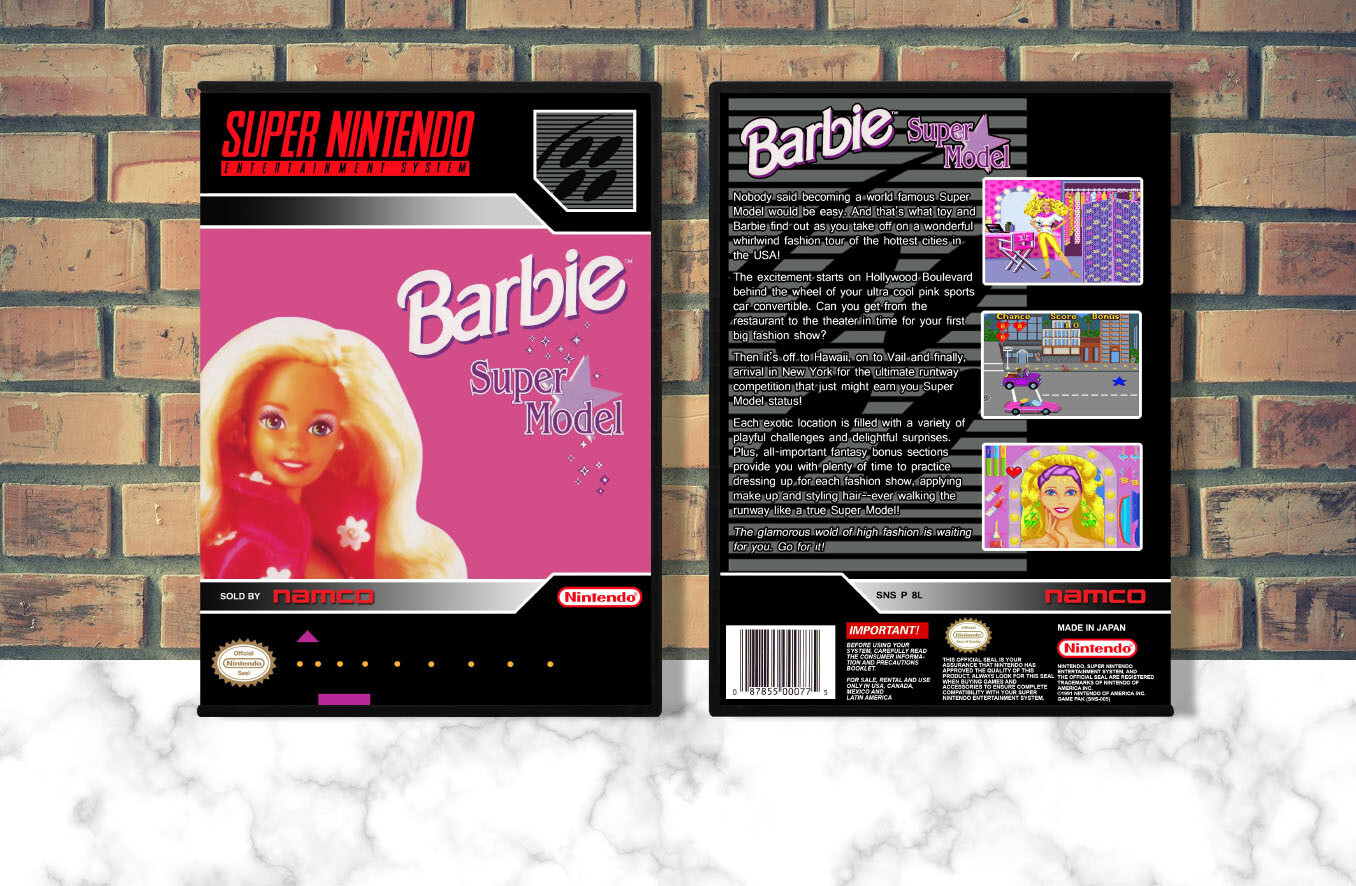 Barbie Super Model, Case Color: DARK GREY (OEM DS CASE COLOR)